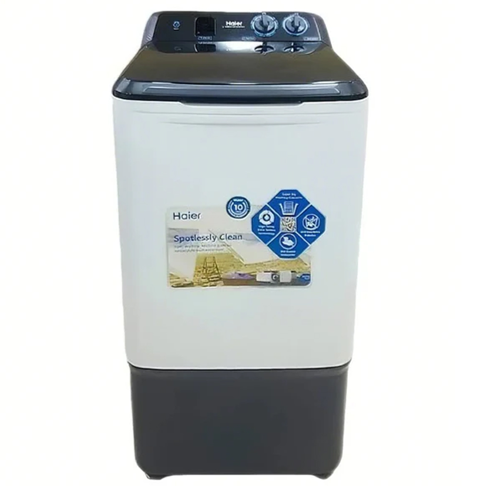 Haier Top Load Washing Machine 12 Kg Semi Automatic HWM-130-1217WB